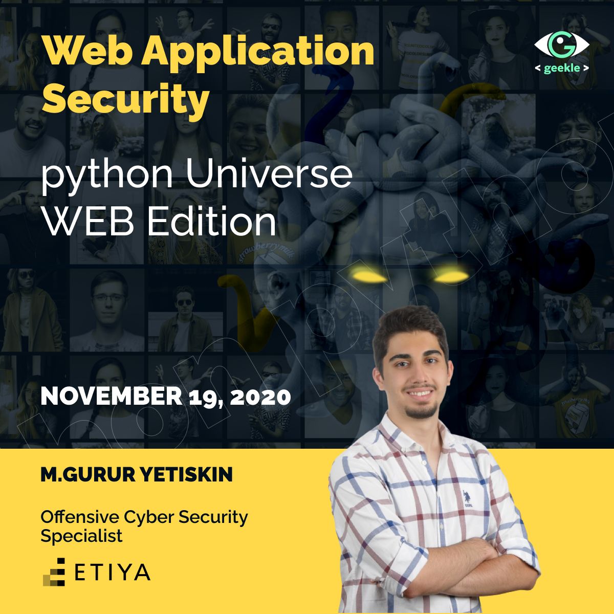 Web Application Security — Geekle Python Universe WEB Edition